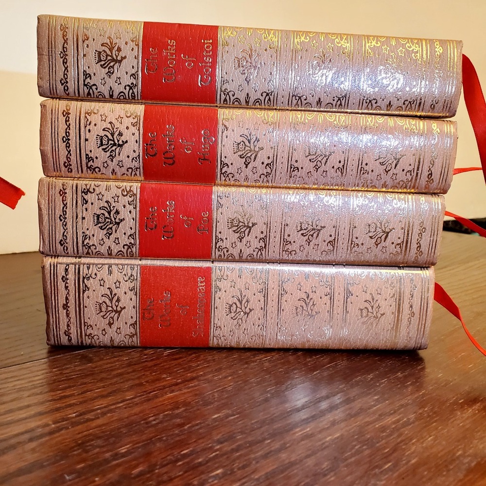 The Works of Leo Tolstoi -Black's Readers Service Book 1928 Gilt Hardcover 1 Vol - Picture 3 of 13